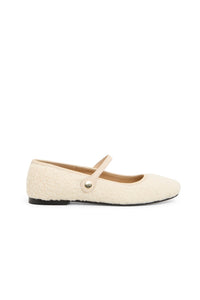 Ballerines Les Georges en cuir - Blanc