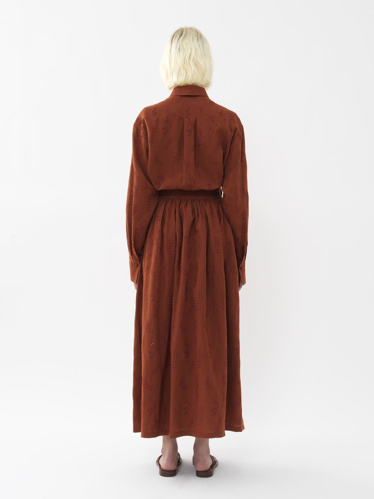 BASEPLUS_Red Ochre SKIRT - Red Ochre