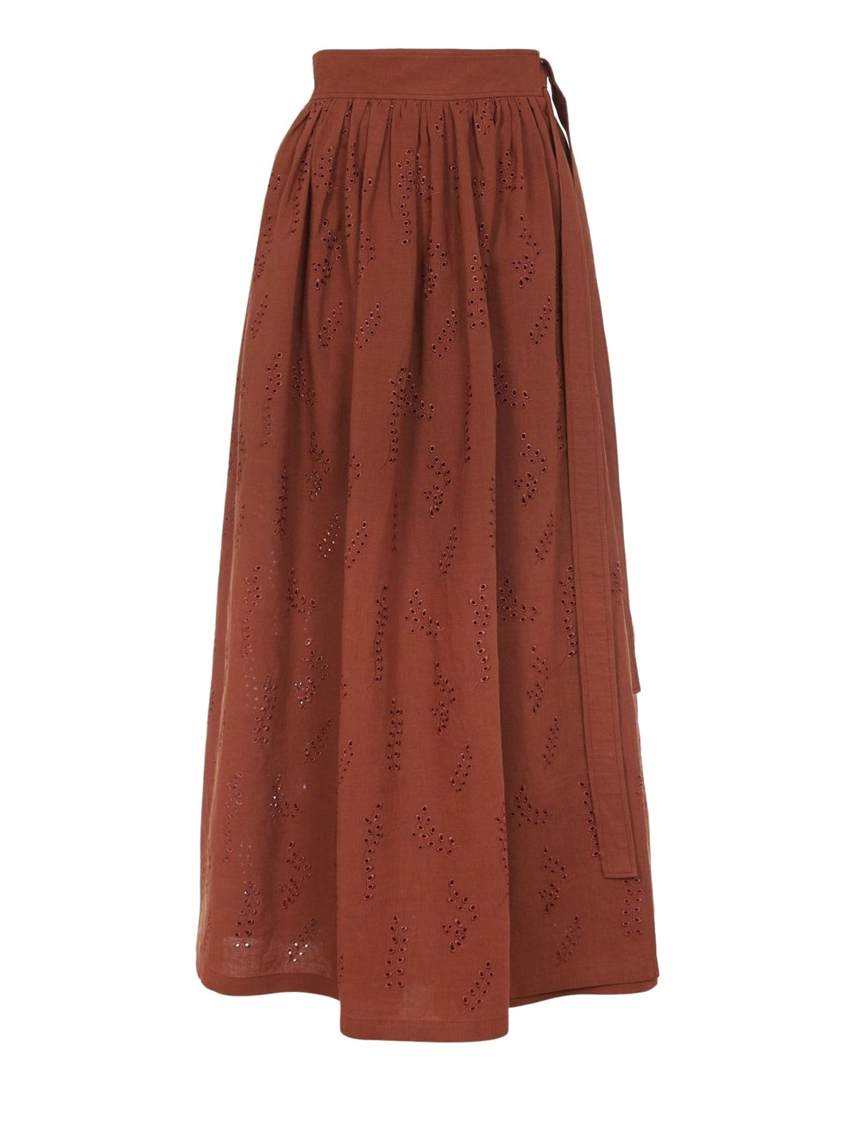 BASEPLUS_Red Ochre SKIRT - Red Ochre