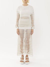 White SKIRT - White