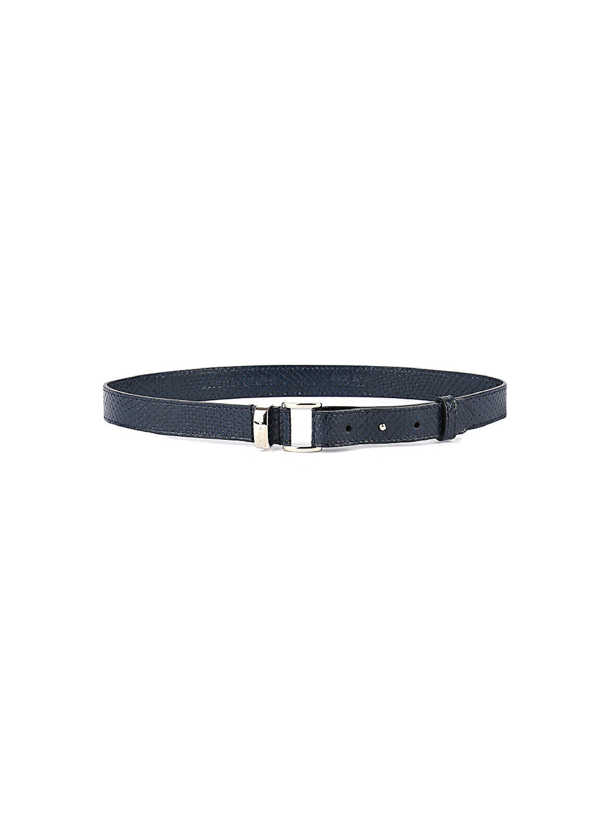 Ceinture en daim imprimée - Blue