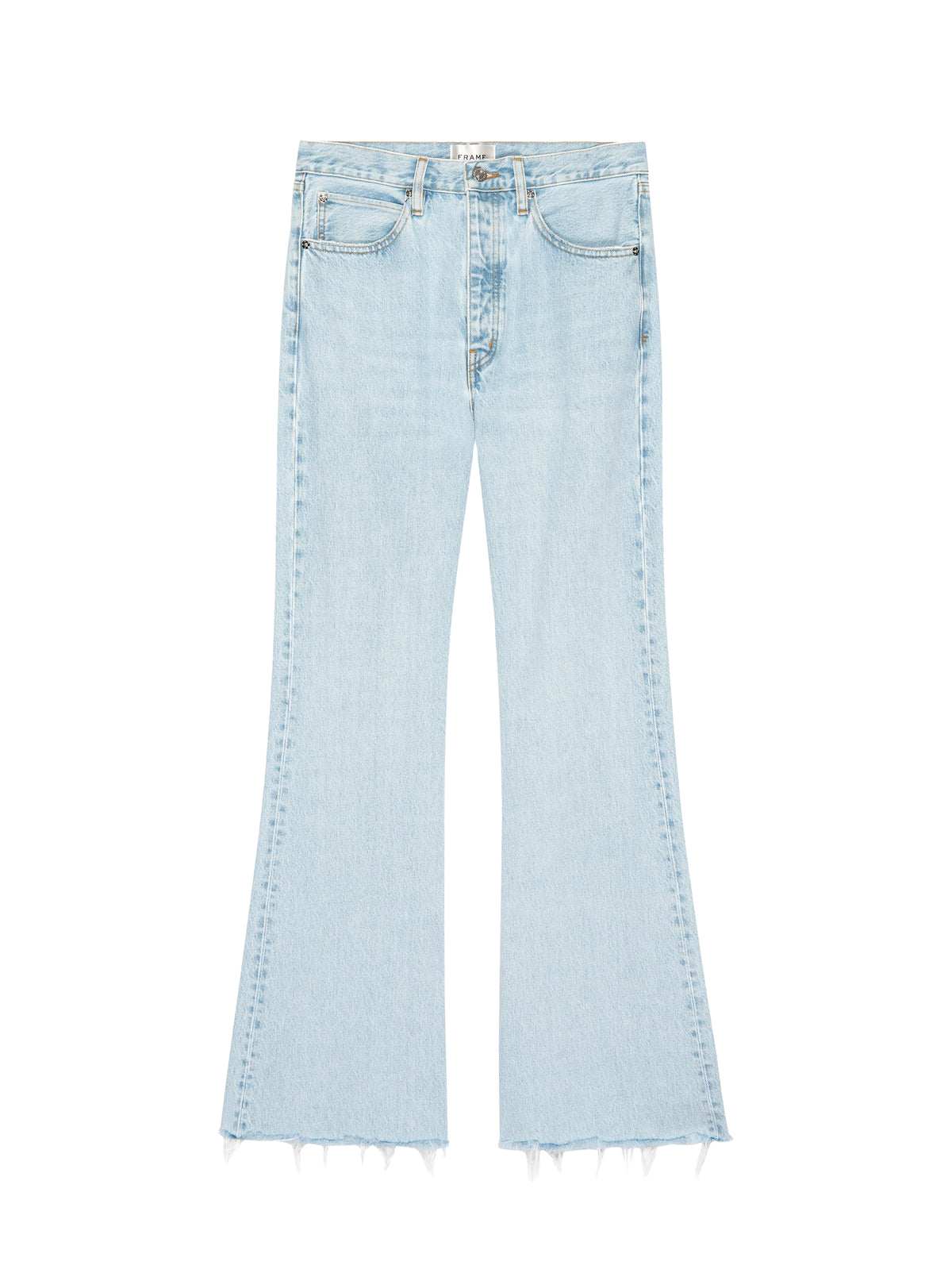 Lax denim trousers - Wisp Raw Fray