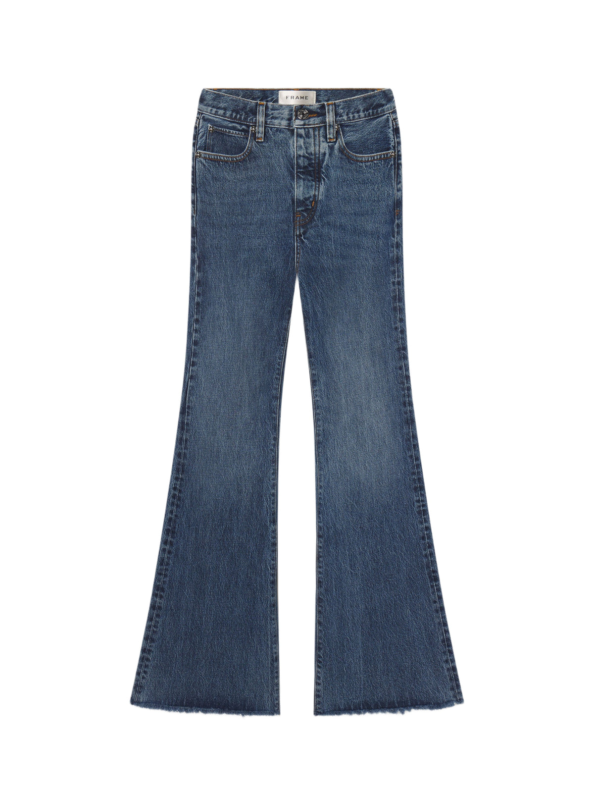 Lax denim trousers - Westbury Raw Fray