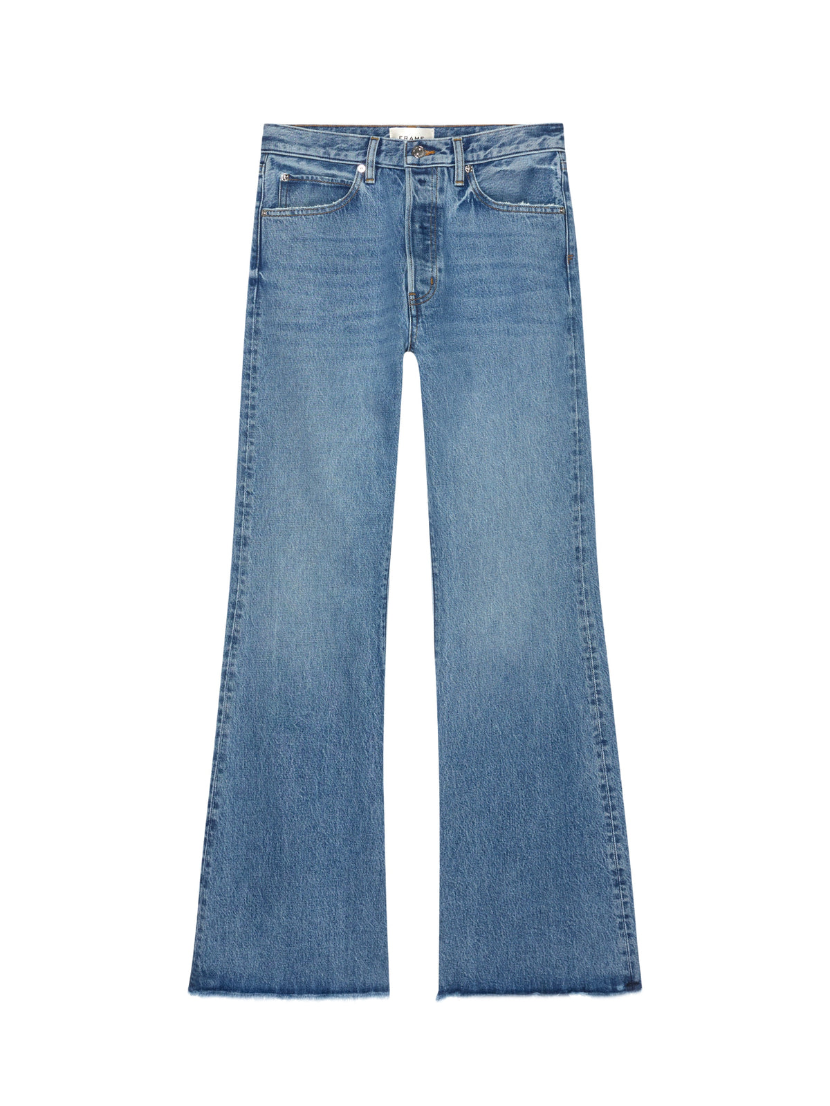 Lax denim trousers - Alderton Raw Fray