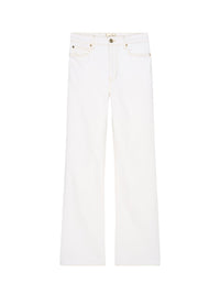Arrow denim trousers - White