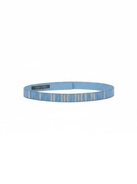 Ceinture à effet métallique - Multi Blue
