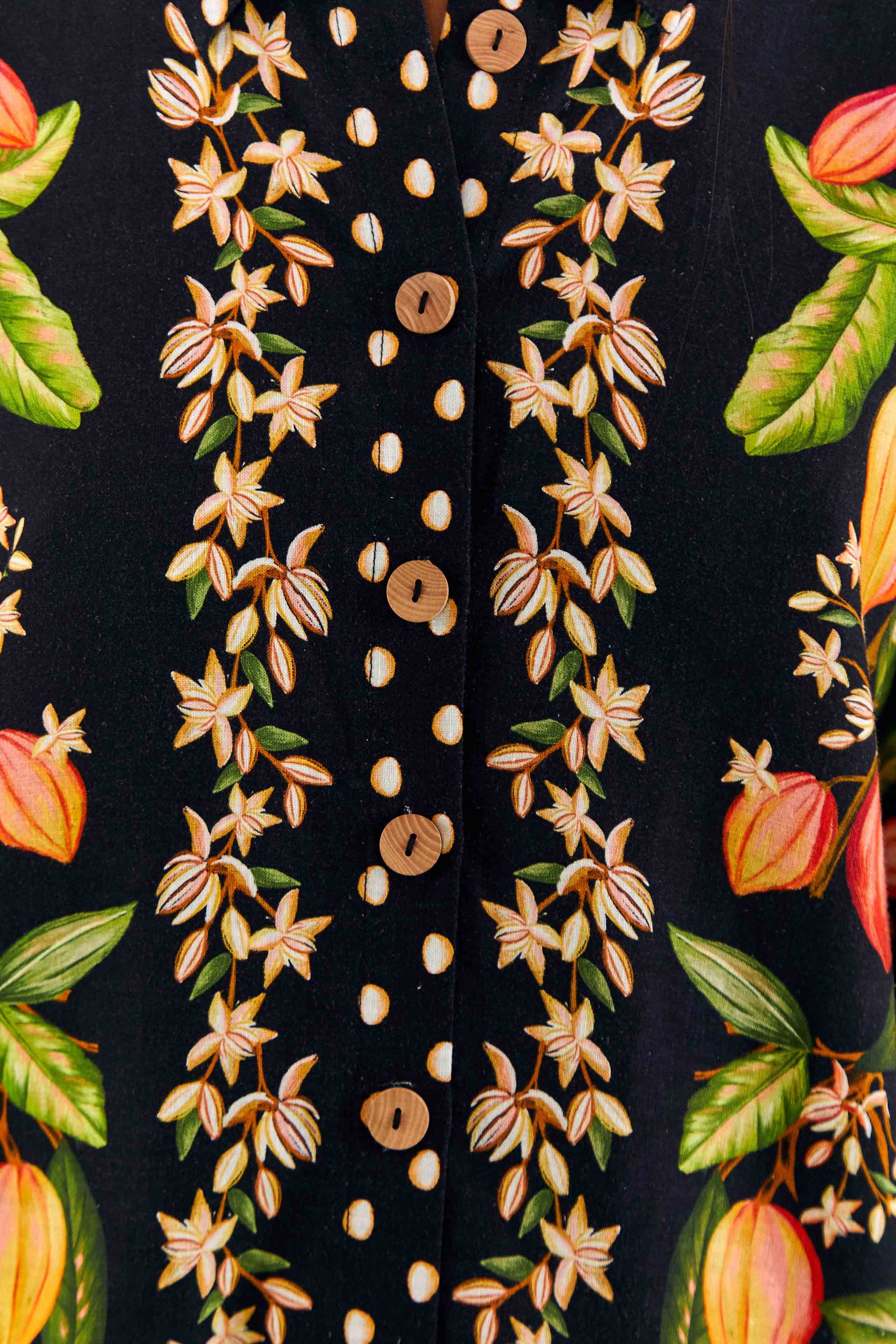 Cocoa Paradise linen shirt - Multicolour