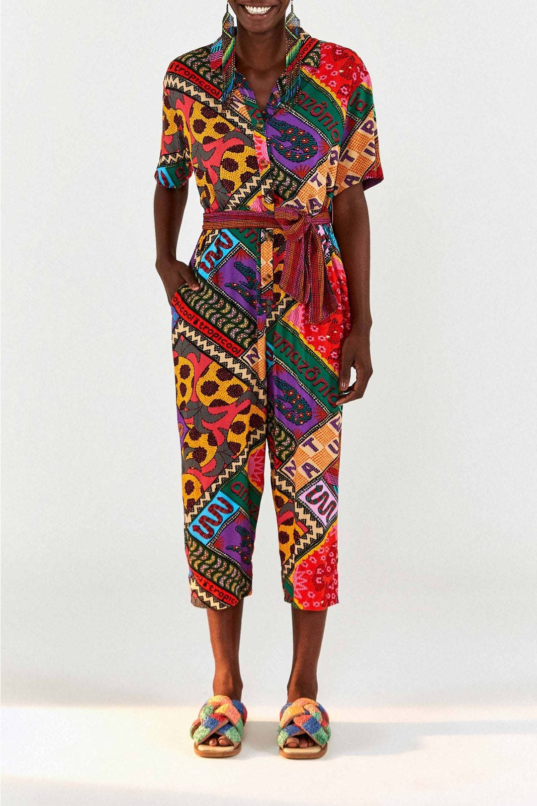 Dotted Patch Scarf Combinaison - Dotted Patch Scarf