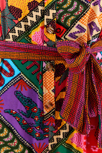 Dotted Patch Scarf Combinaison - Dotted Patch Scarf