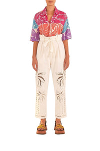 Chemise Uni Tropical Graphic - Multicolore