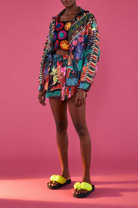 Cool Leopard Windbreaker Jacket - Multicolour