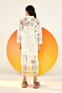 DJV_Off White Robes midi - Off White