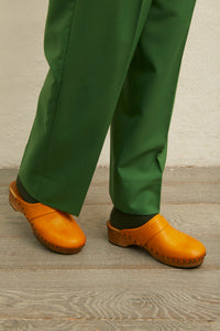 Sabots Ines en cuir - Giallo