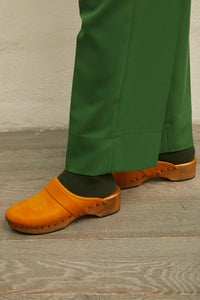 Sabots Ines en cuir - Giallo