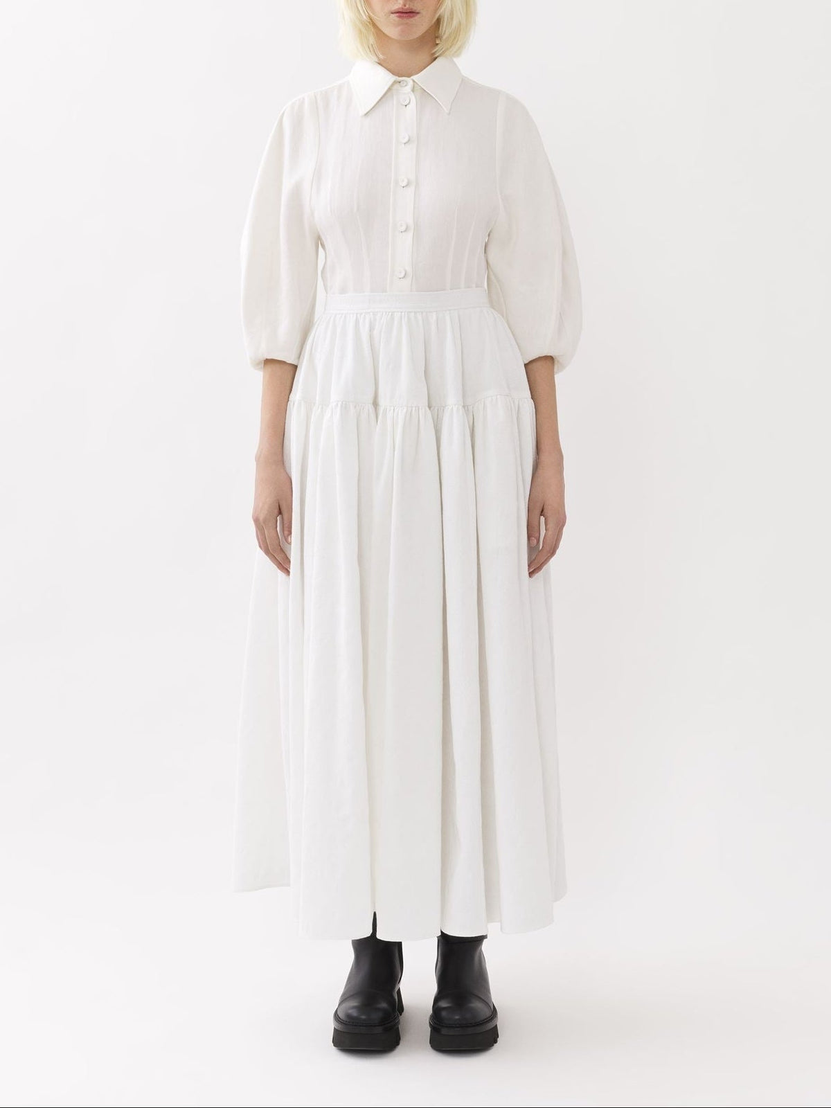 White SKIRT - White