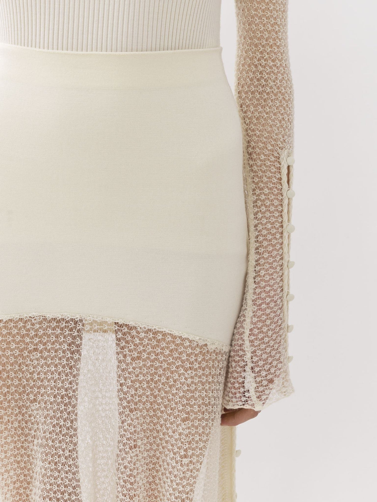 BASEPLUS_Iconic Milk SKIRT - Iconic Milk