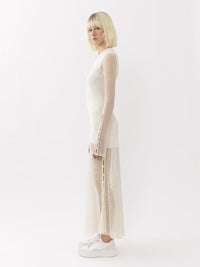 BASEPLUS_Iconic Milk SKIRT - Iconic Milk