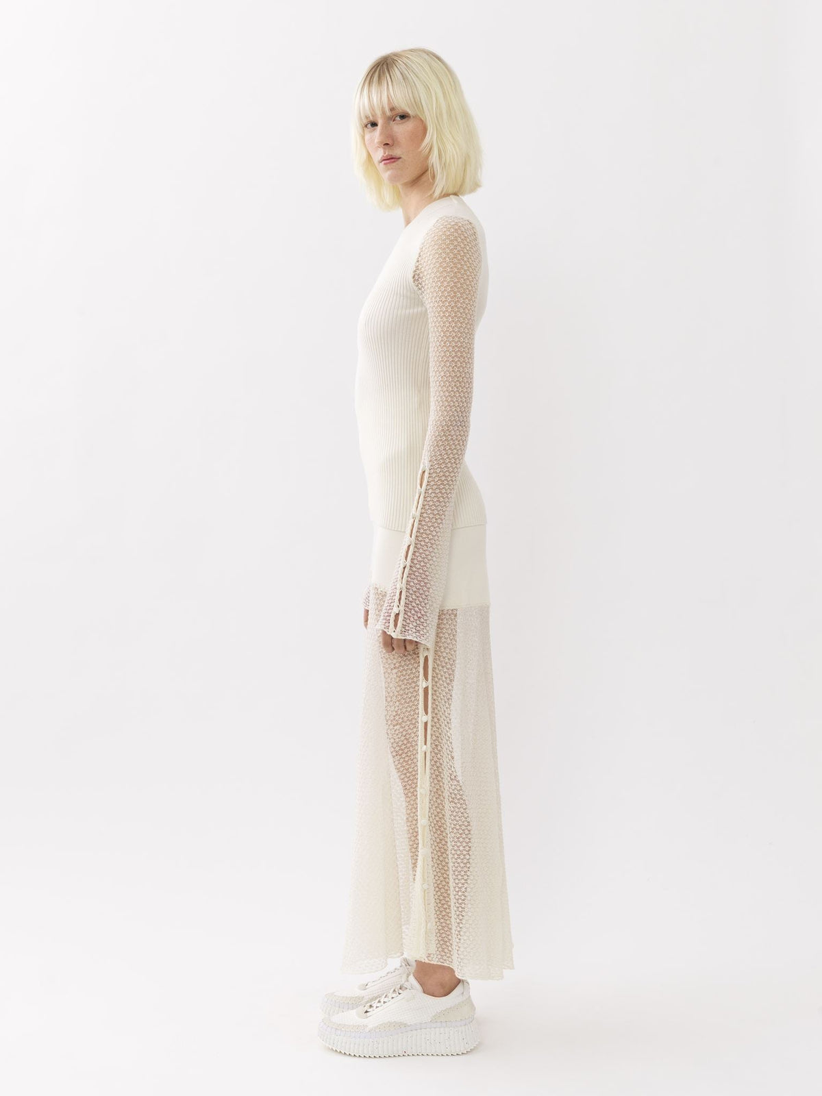 BASEPLUS_Iconic Milk SKIRT - Iconic Milk