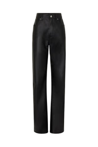 Trousers in leather