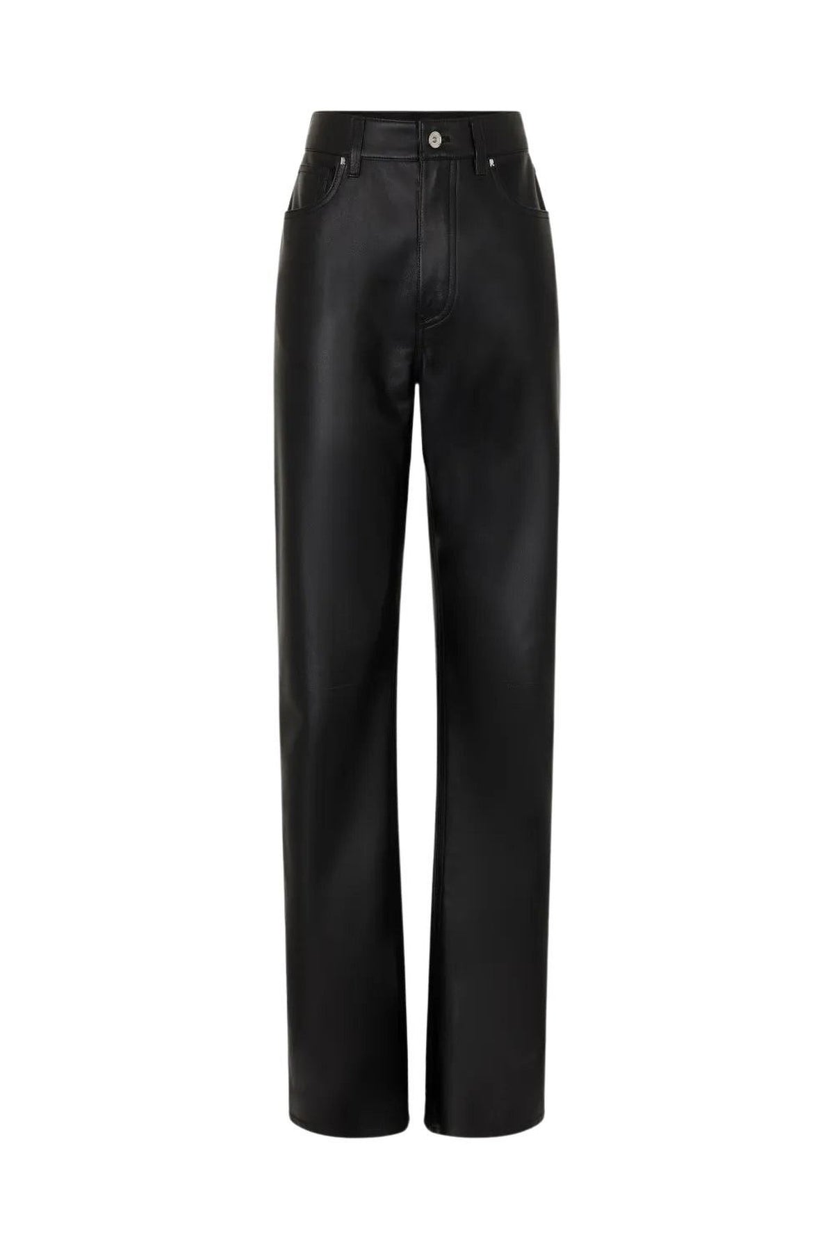 Trousers in leather