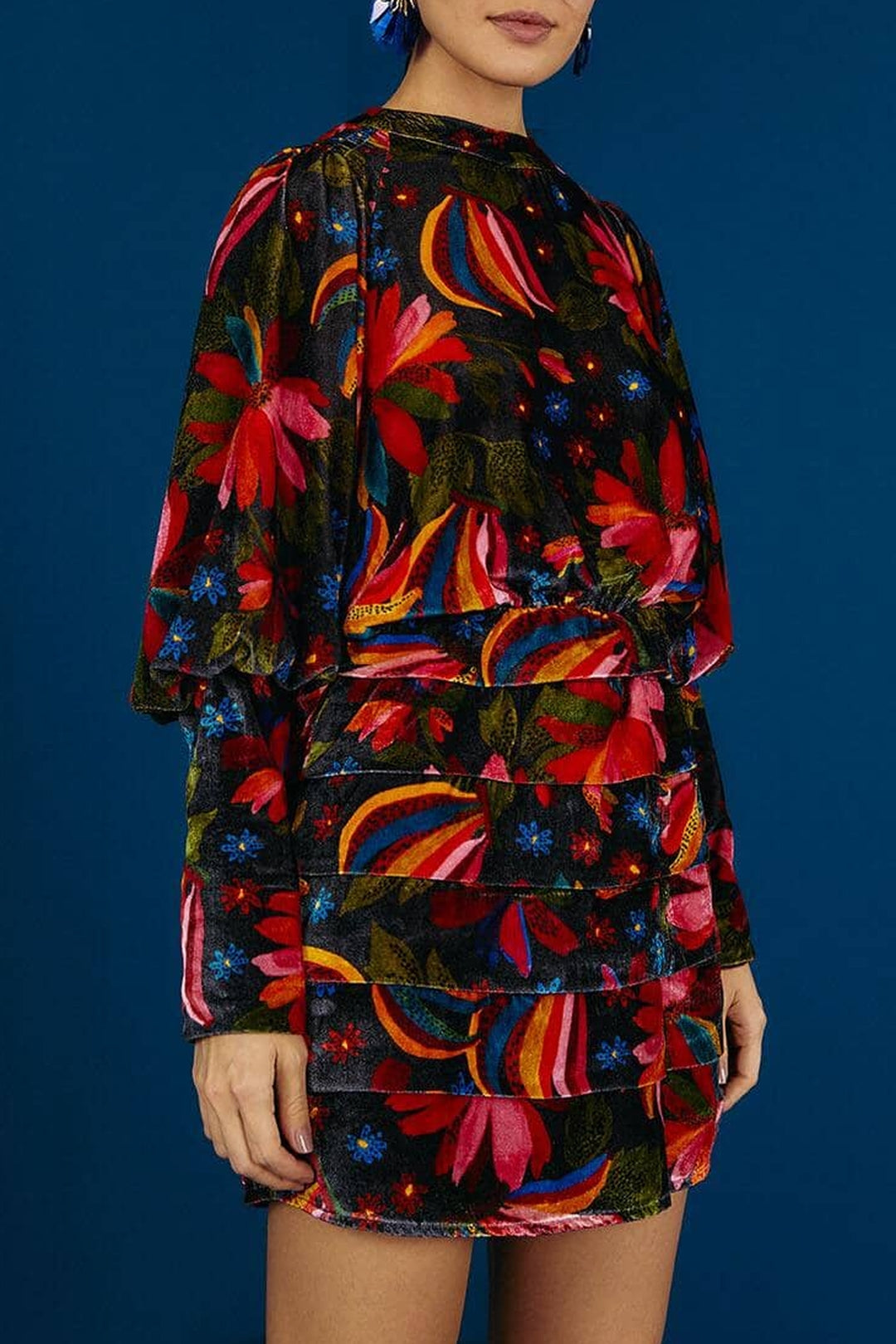 Robe Banana Sky Velvet - Noir