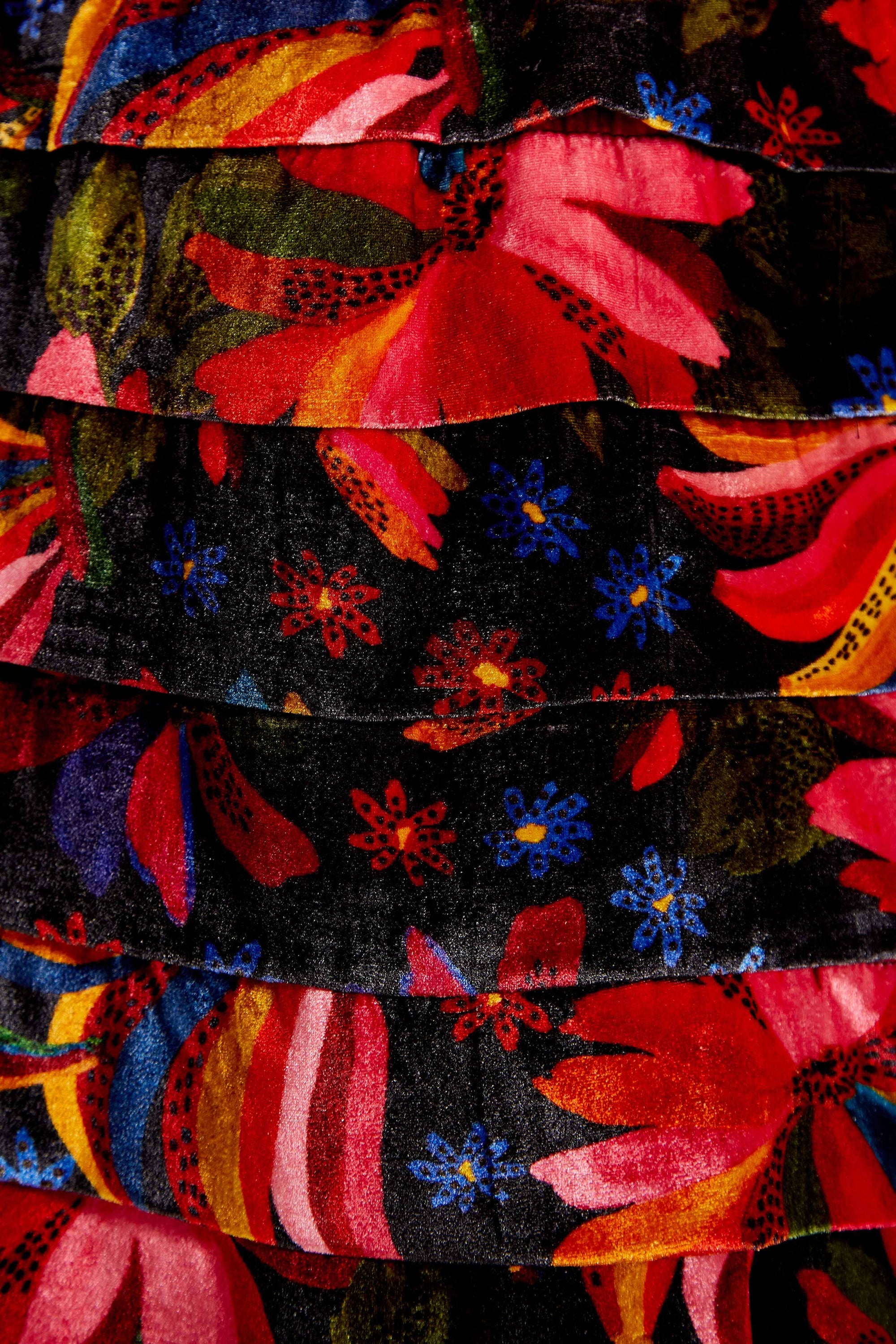 Robe Banana Sky Velvet - Noir