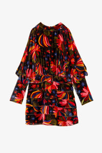 Robe Banana Sky Velvet - Noir