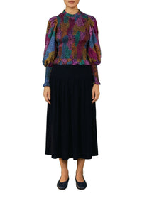Rainbow cotton blouse - Multicolour