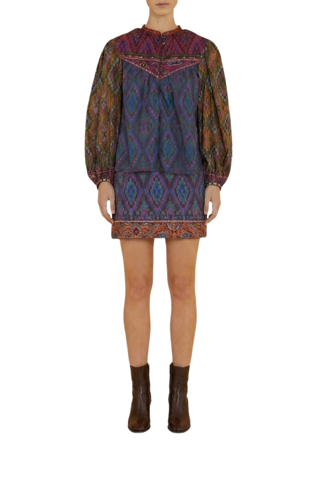 DJV_FELIX_JAMBES_Scarf Blue Jupe - Scarf Blue