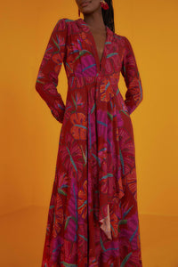 Delicate Leaves Robe longue - Delicate Leaves