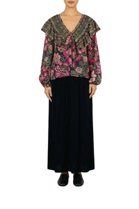 Blouse Flowers Garden - Rose