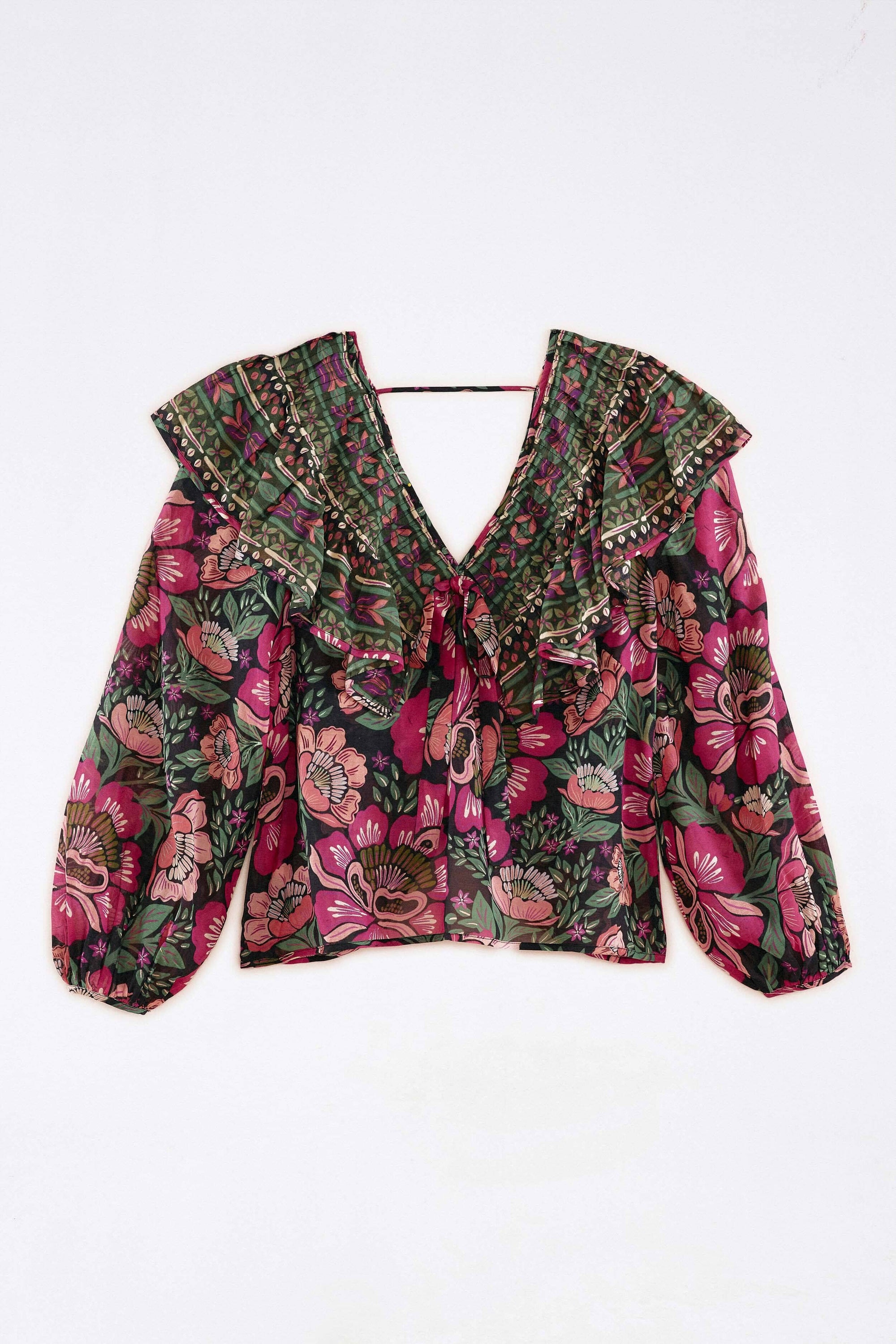 Blouse Flowers Garden - Rose
