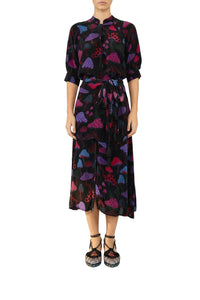 Robe longue Mushrooms Neon - Multicolore