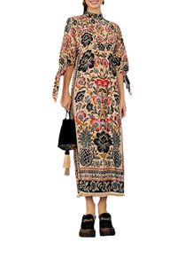 MEDIA OFF LINE_Robe maxi Romantic Garden - Multicolore