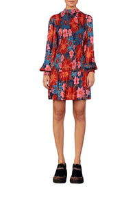 Garden Navy Blue Robe courte - Garden Navy Blue