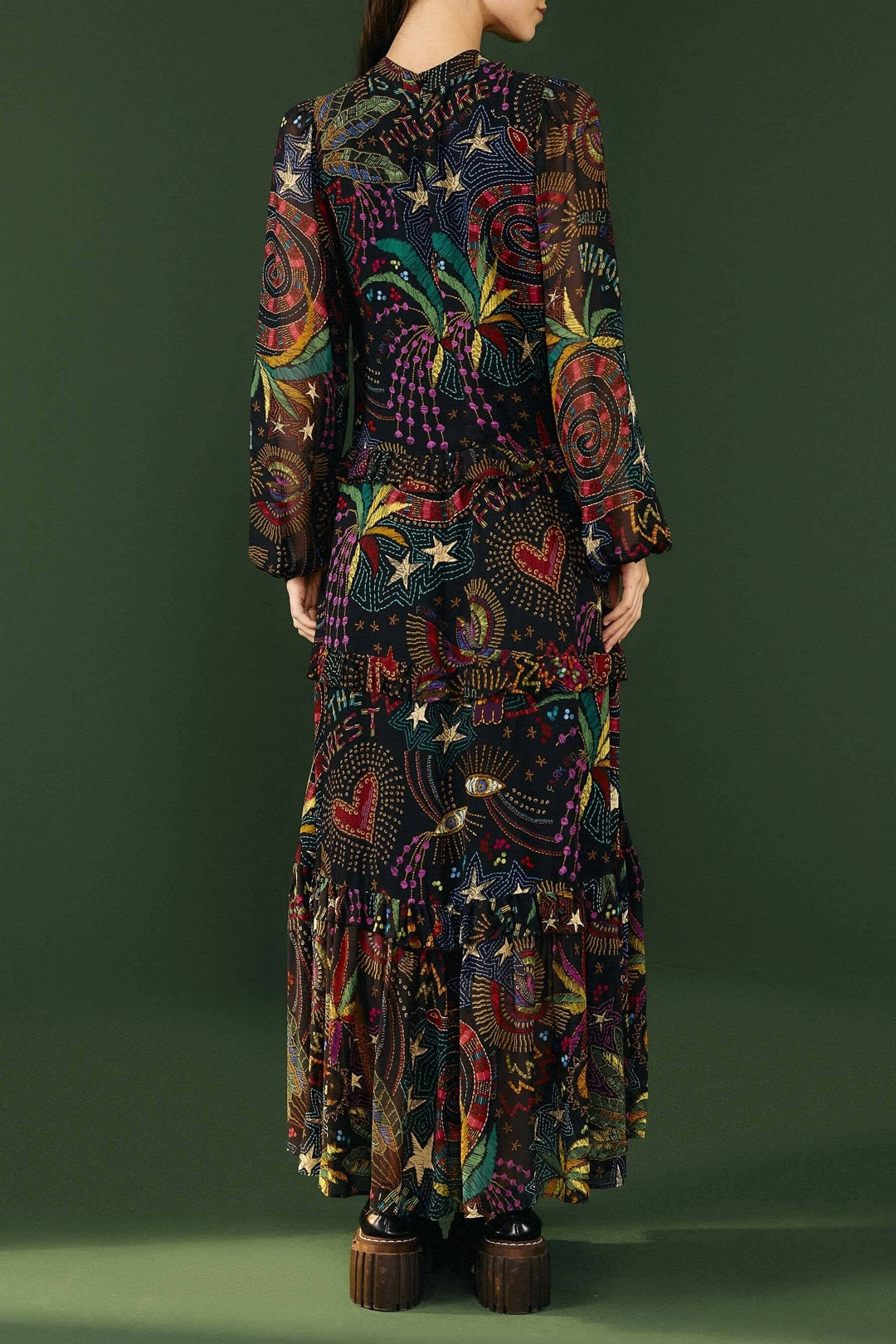 MEDIA OFF LINE_Robe maxi Amazonia - Multicolore