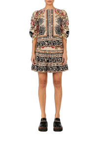 Blouse Romantic Garden - Multicolore