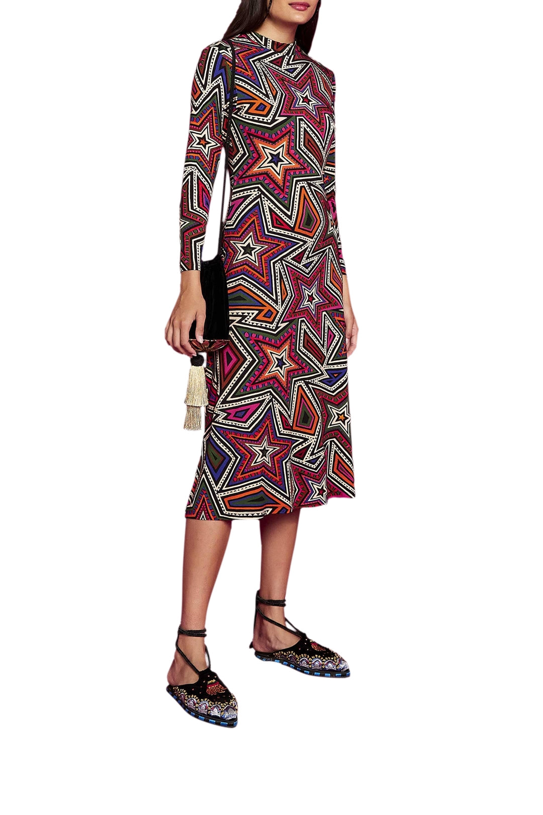 MEDIA OFF LINE_Robe Jersey Mystic Trip - Rouge