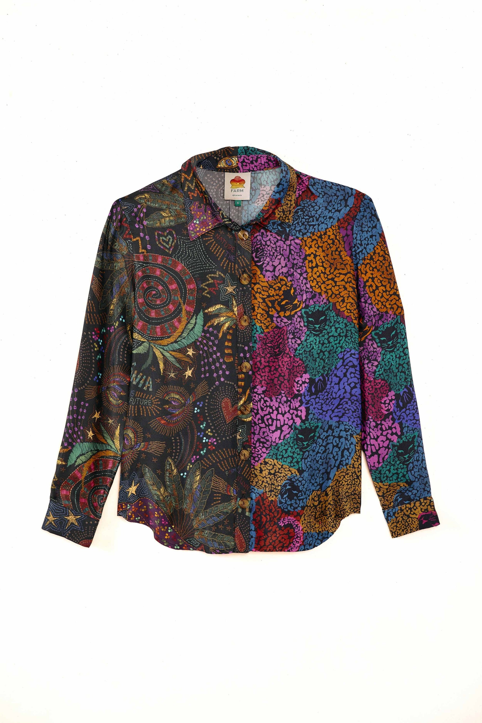 Chemise à imprimés - Multicolore