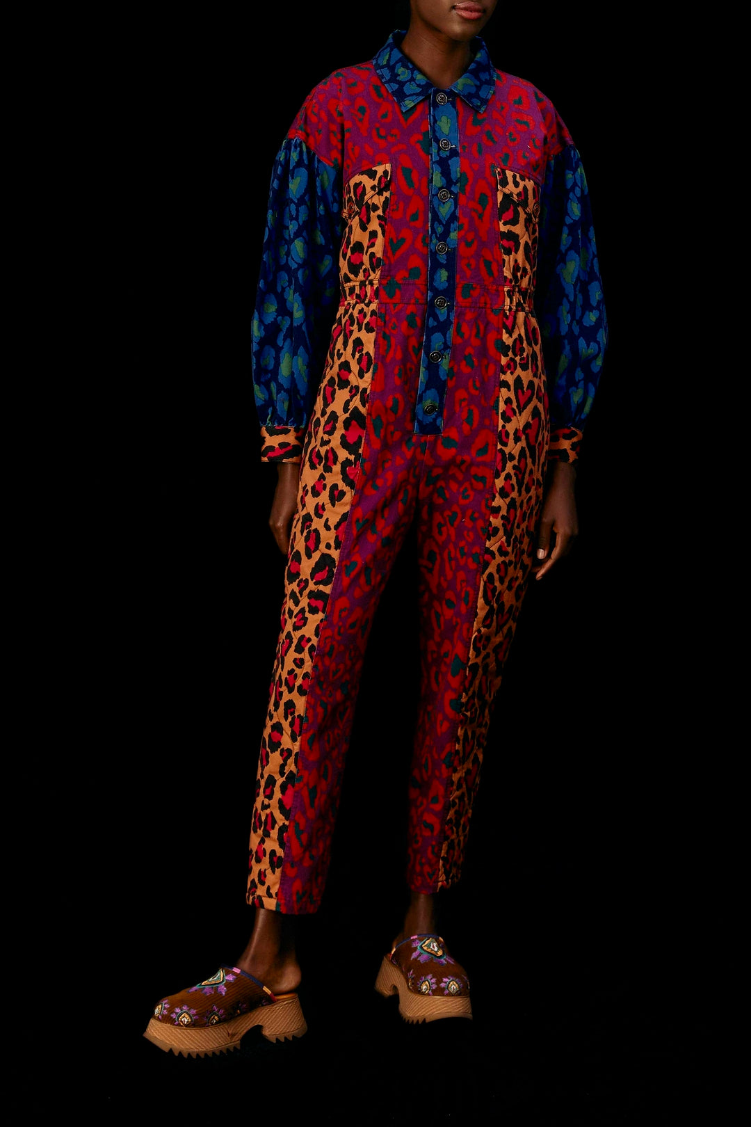 Combinaison Forest en coton - Multicolore