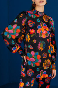 Blouse Jardin de lys - Multicolour