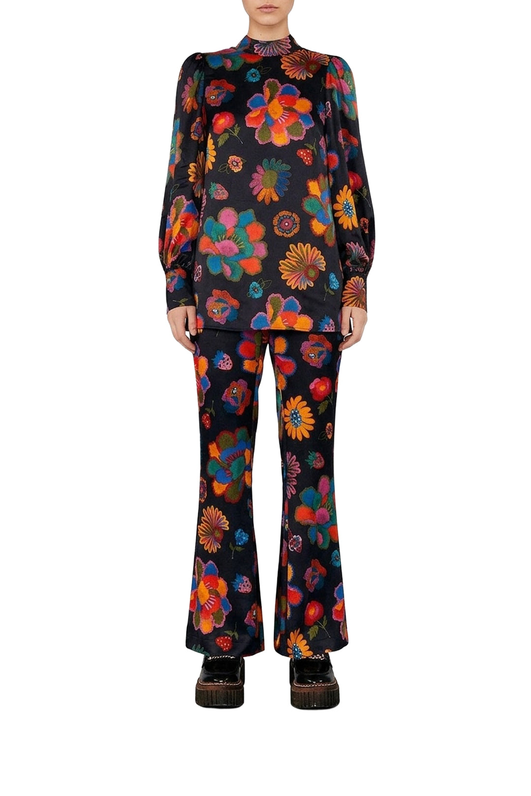 Blouse Jardin de lys - Multicolour
