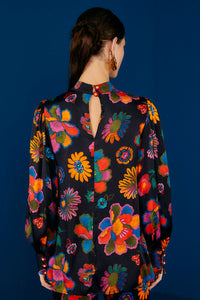 Blouse Jardin de lys - Multicolour