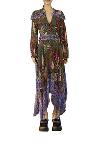 Jungle Green Robe midi - Jungle Green
