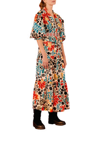 MEDIA OFF LINE_Robe Mushroom Forest Canvas - Multicolore
