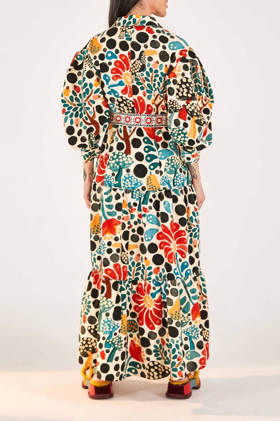 MEDIA OFF LINE_Robe Mushroom Forest Canvas - Multicolore