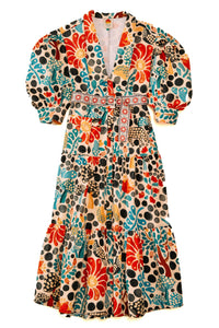 MEDIA OFF LINE_Robe Mushroom Forest Canvas - Multicolore