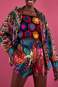 Short Léopard cool - Multicolore