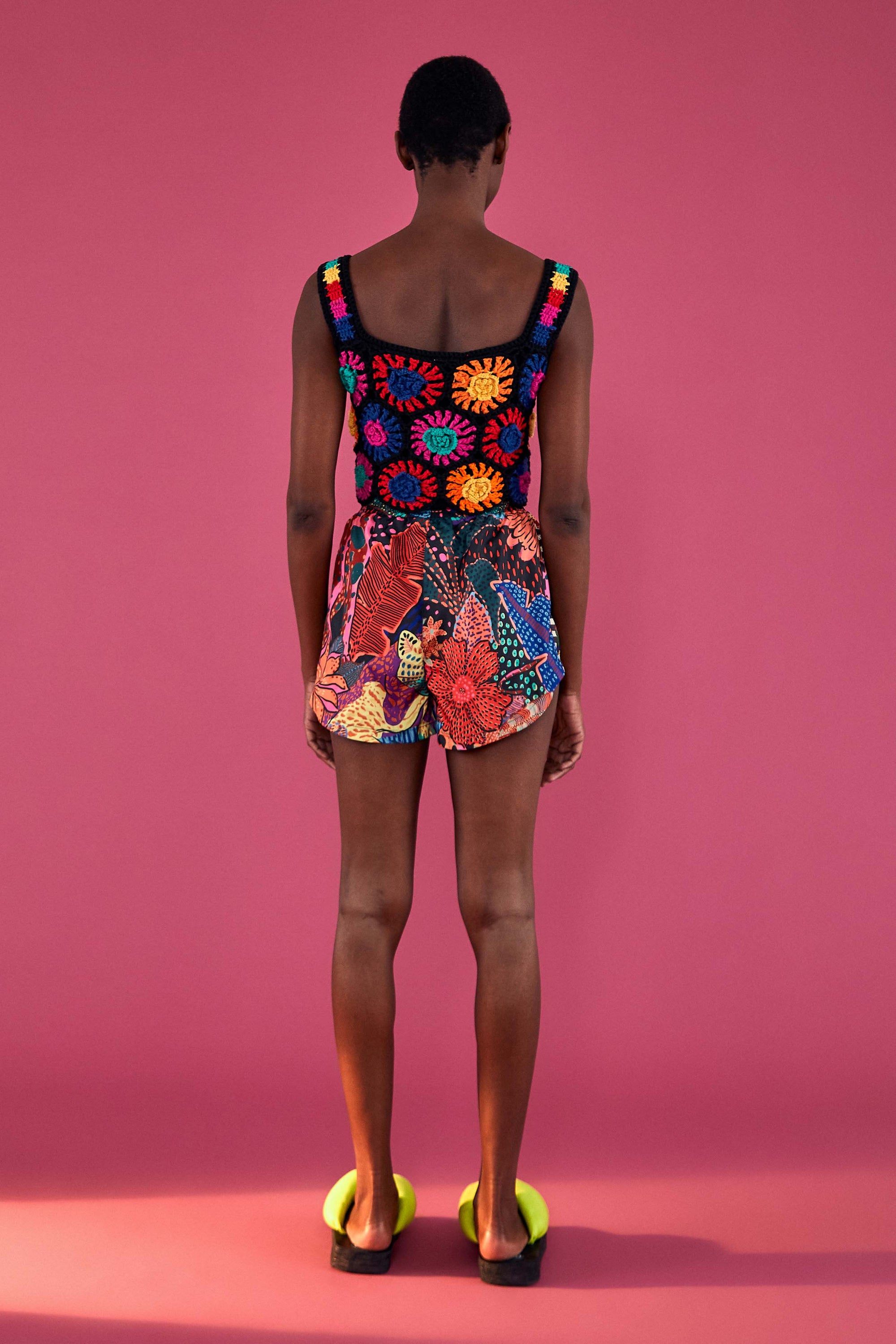 Short Léopard cool - Multicolore