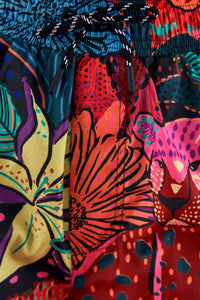 Short Léopard cool - Multicolore